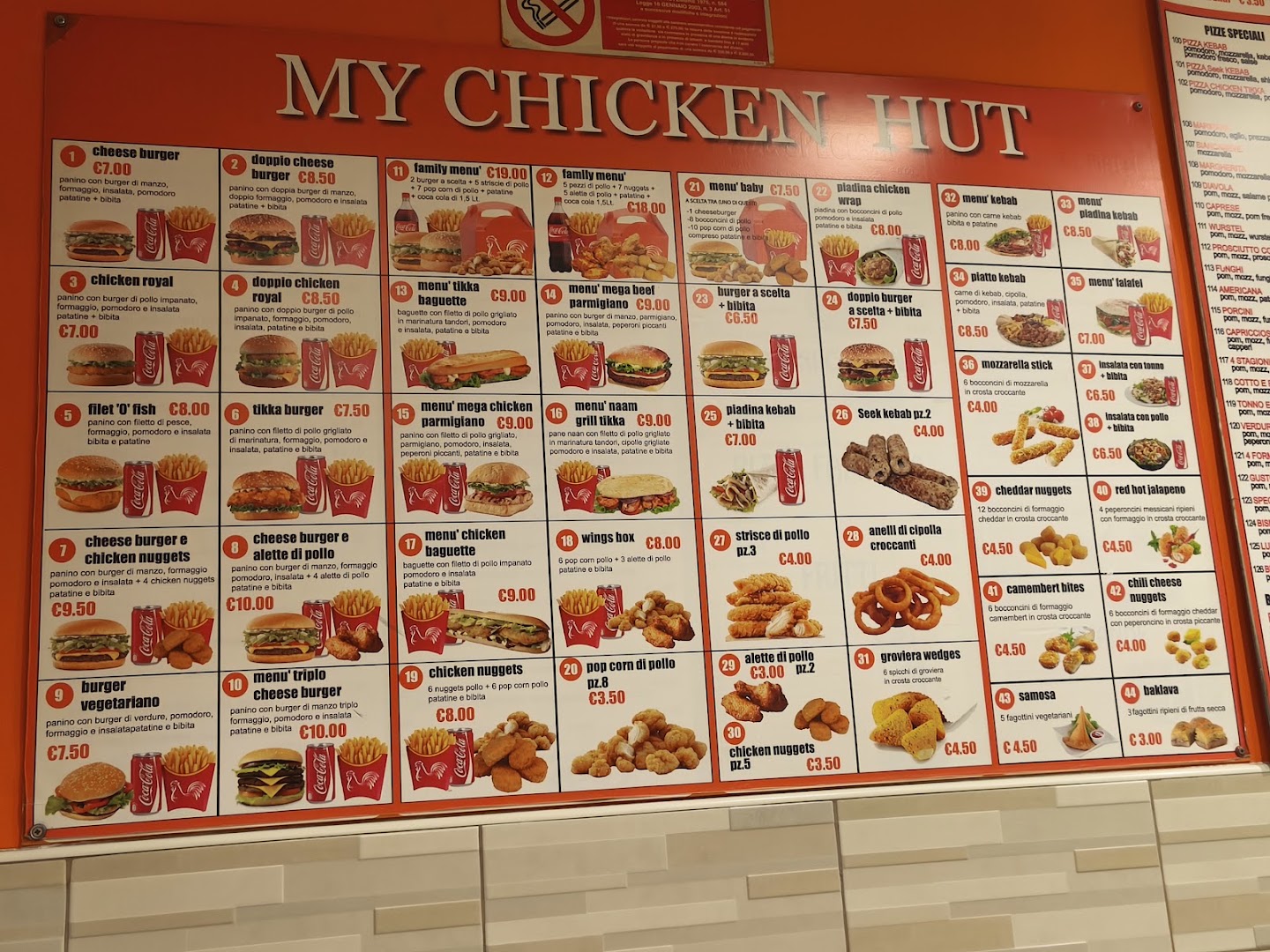 Pizzeria My Chicken Hut