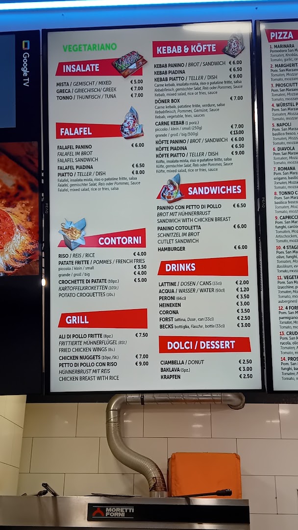 Pizzeria Napoletana Istanbul Kebab