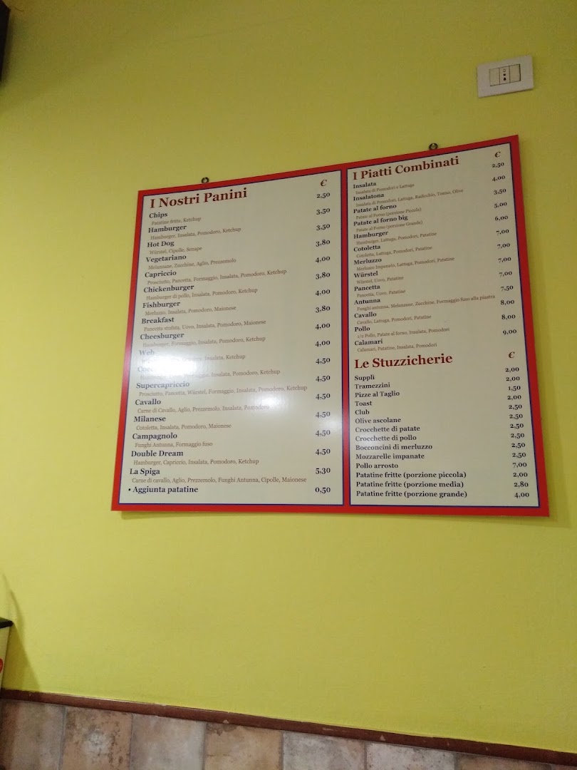 Pizzeria Paninoteca La Spiga