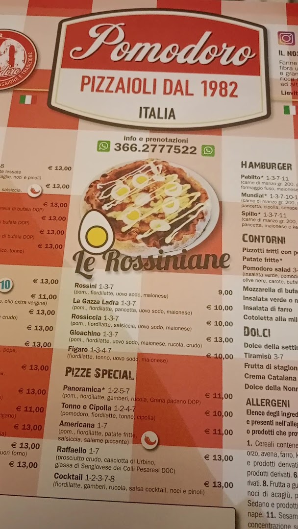 Pizzeria Pomodoro Pesaro