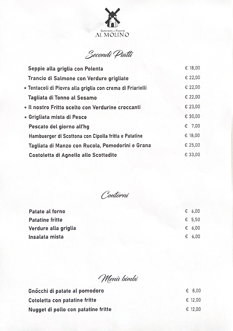 Pizzeria Ristorante Al Molino