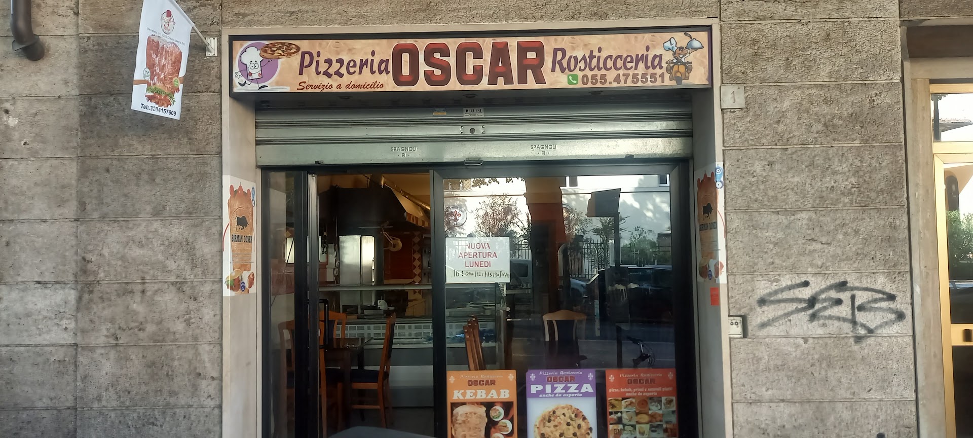 Pizzeria Rosticceria Kebab Oscar, Firenze