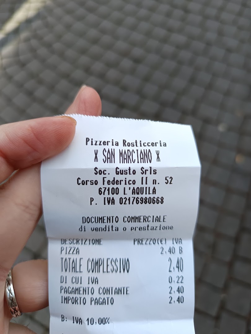Pizzeria & Rosticceria San Marciano