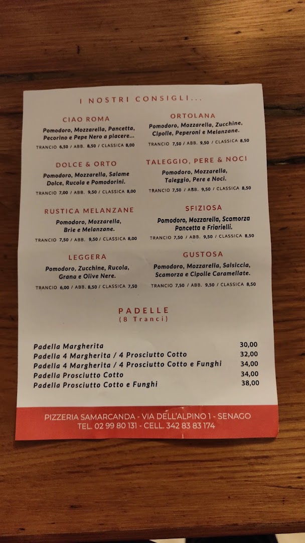 Pizzeria Samarcanda Giter