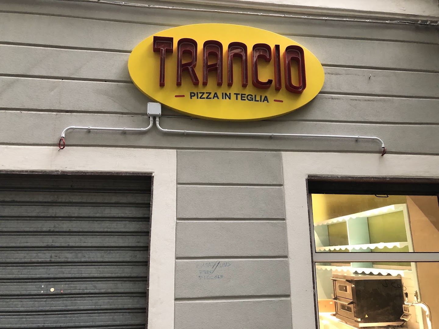 Pizzeria "Trancio" di Viale Venti Settembre