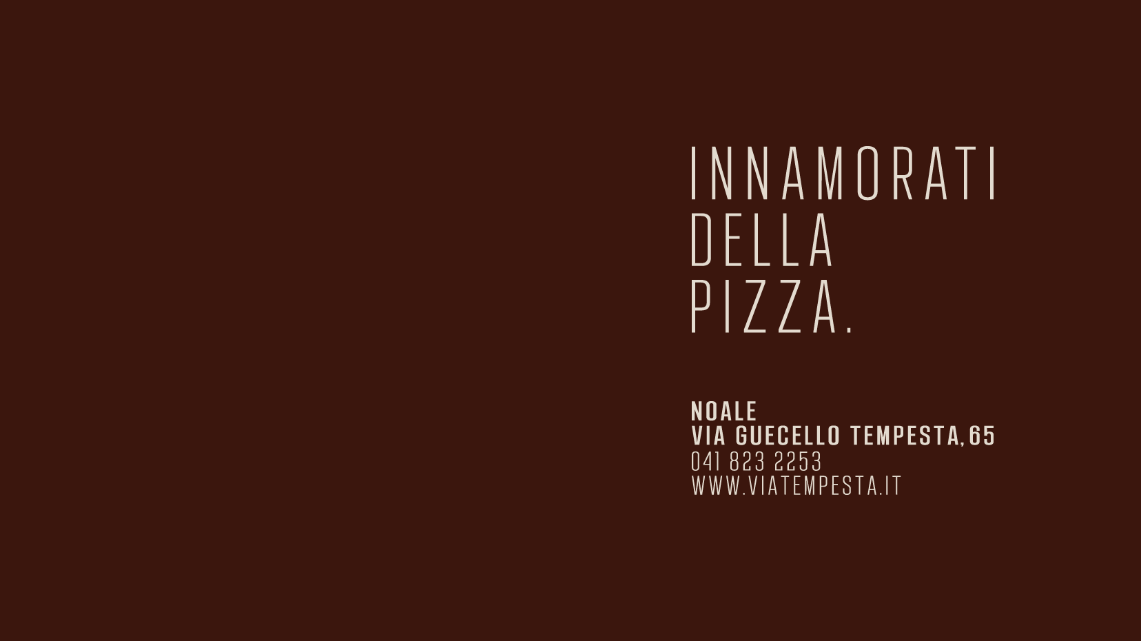 Pizzeria Via Tempesta, Noale