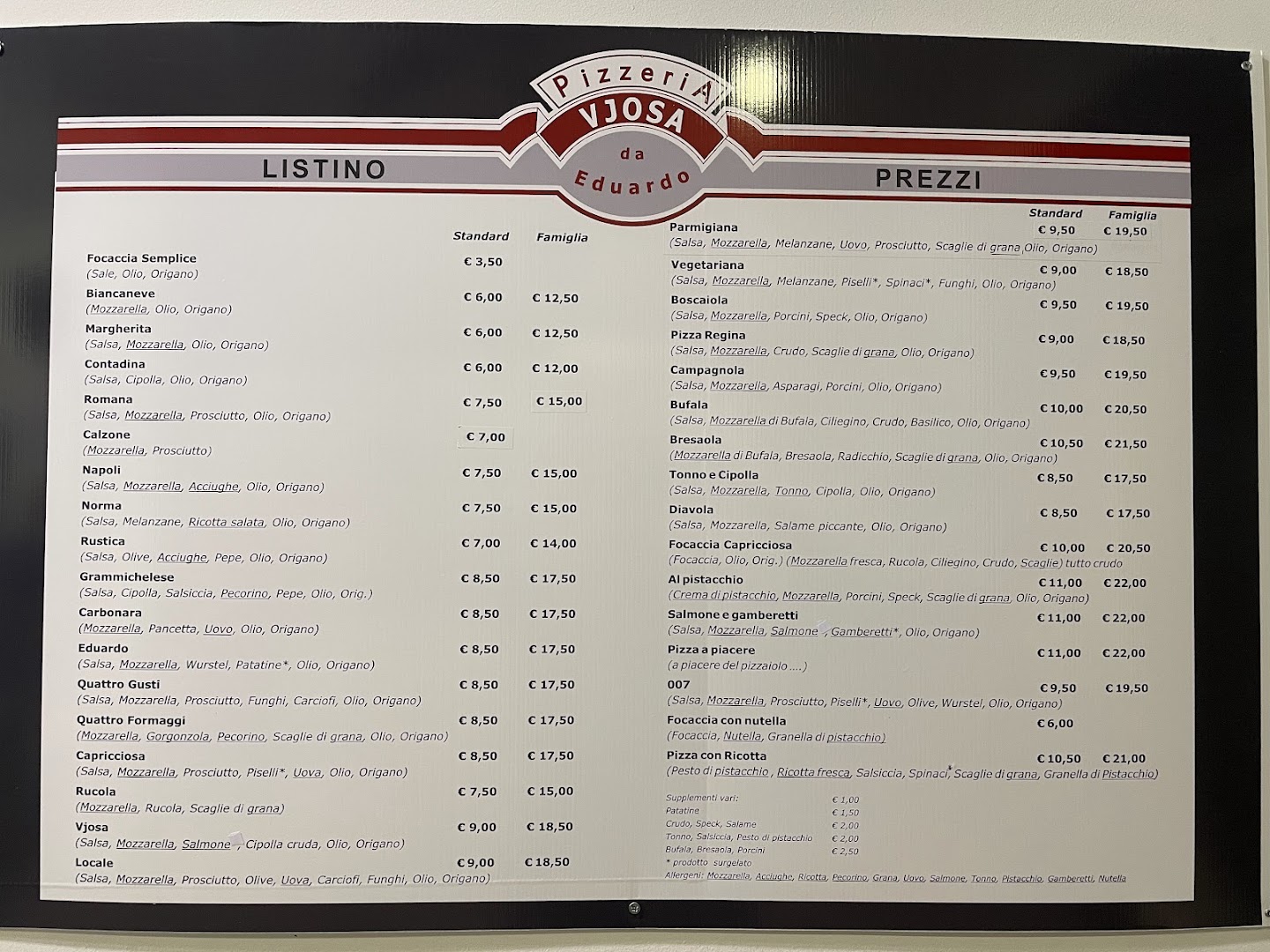 Pizzeria Vjosa da Eduardo