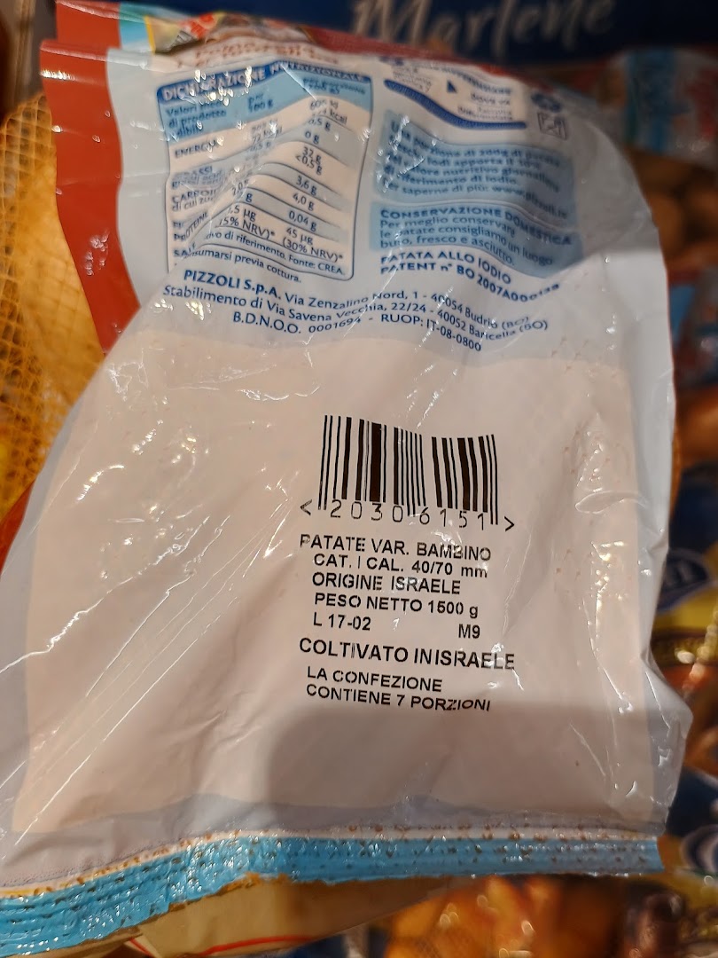 Pizzoli - Lo specialista italiano delle patate