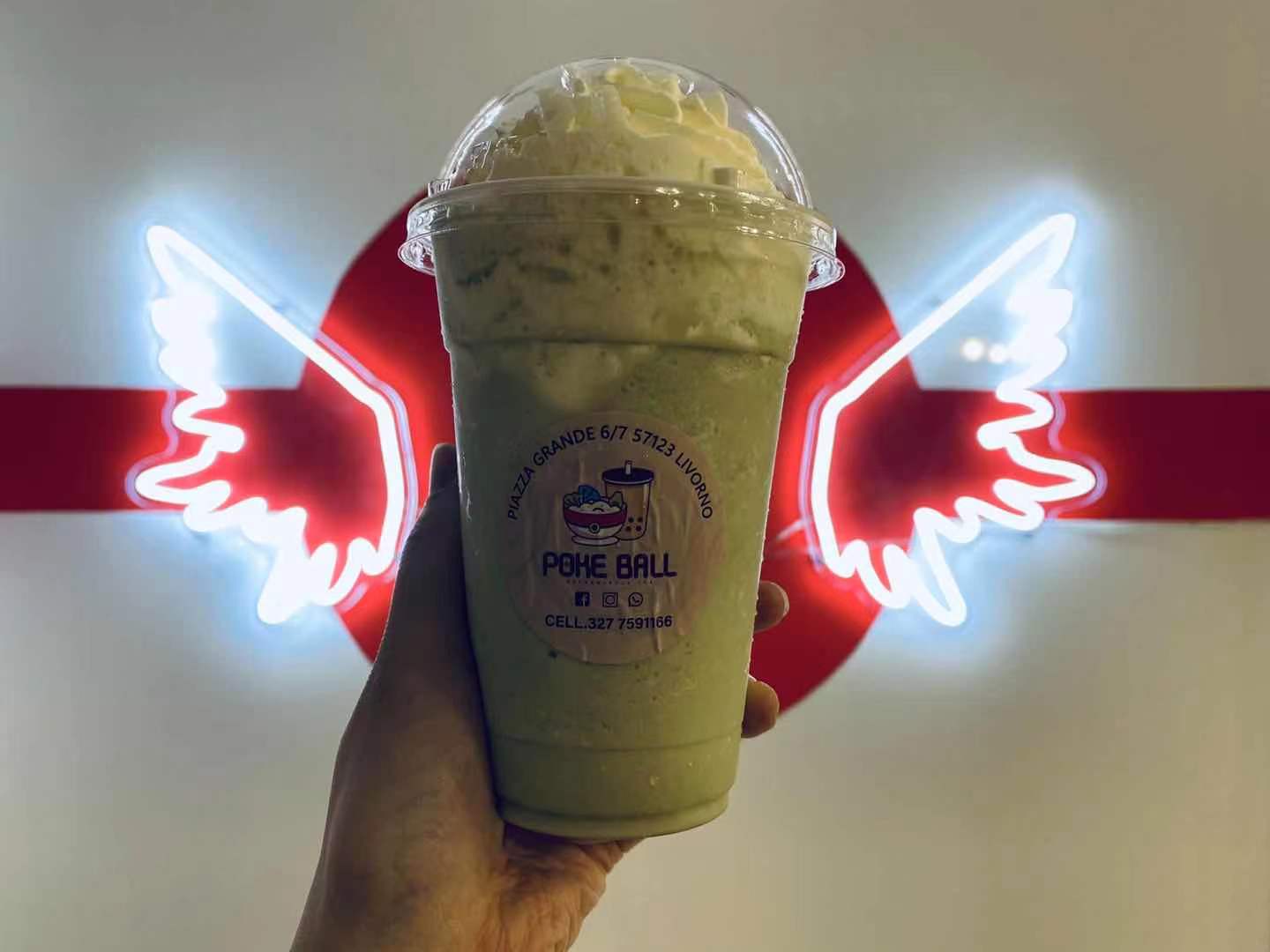 Poke Ball & Bubble Tea