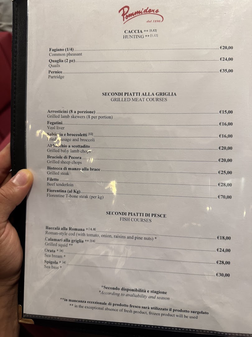 Pommidoro dal 1890 Ristorante
