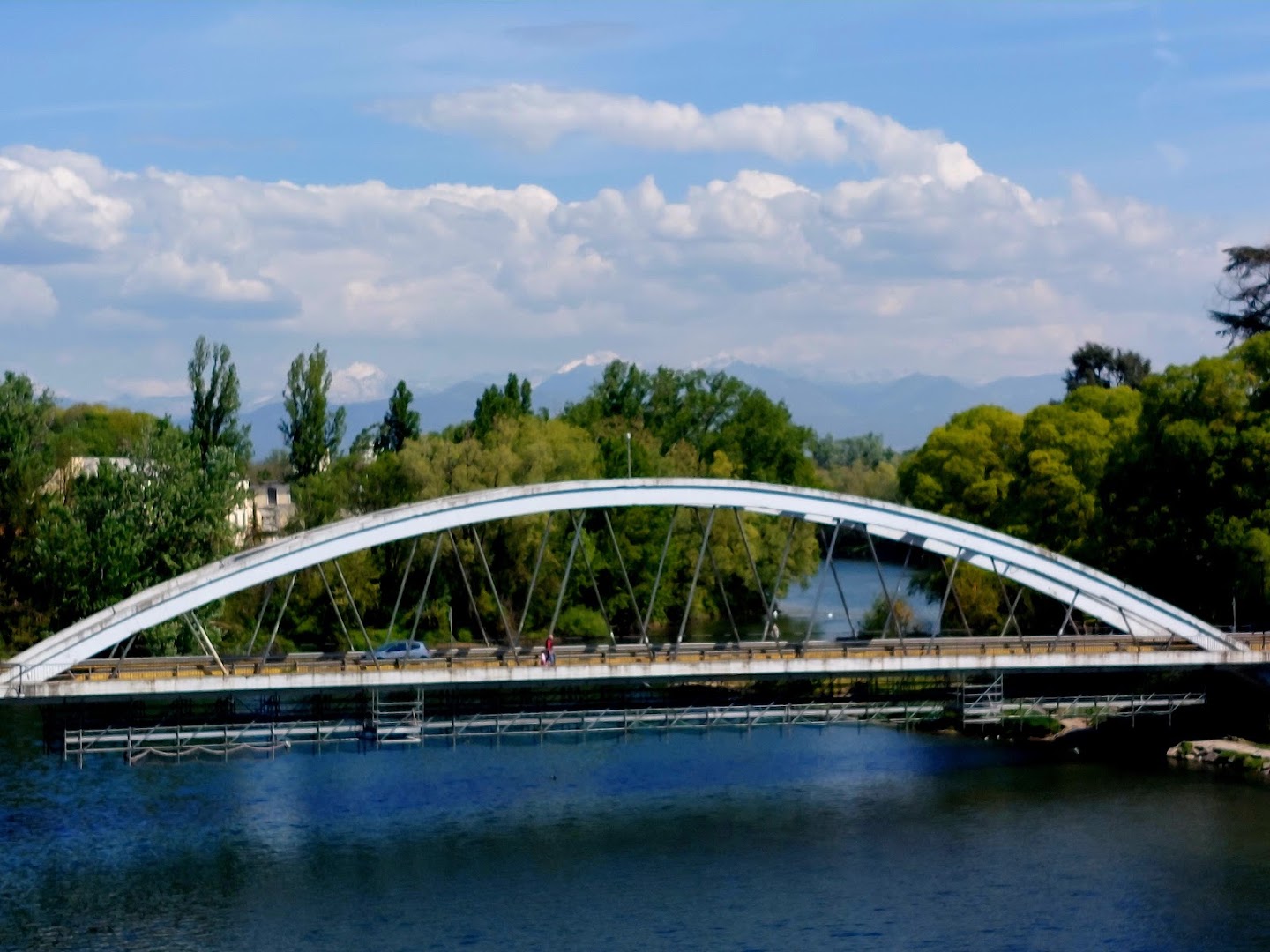 Ponte fiume Adda di Canonica Adda
