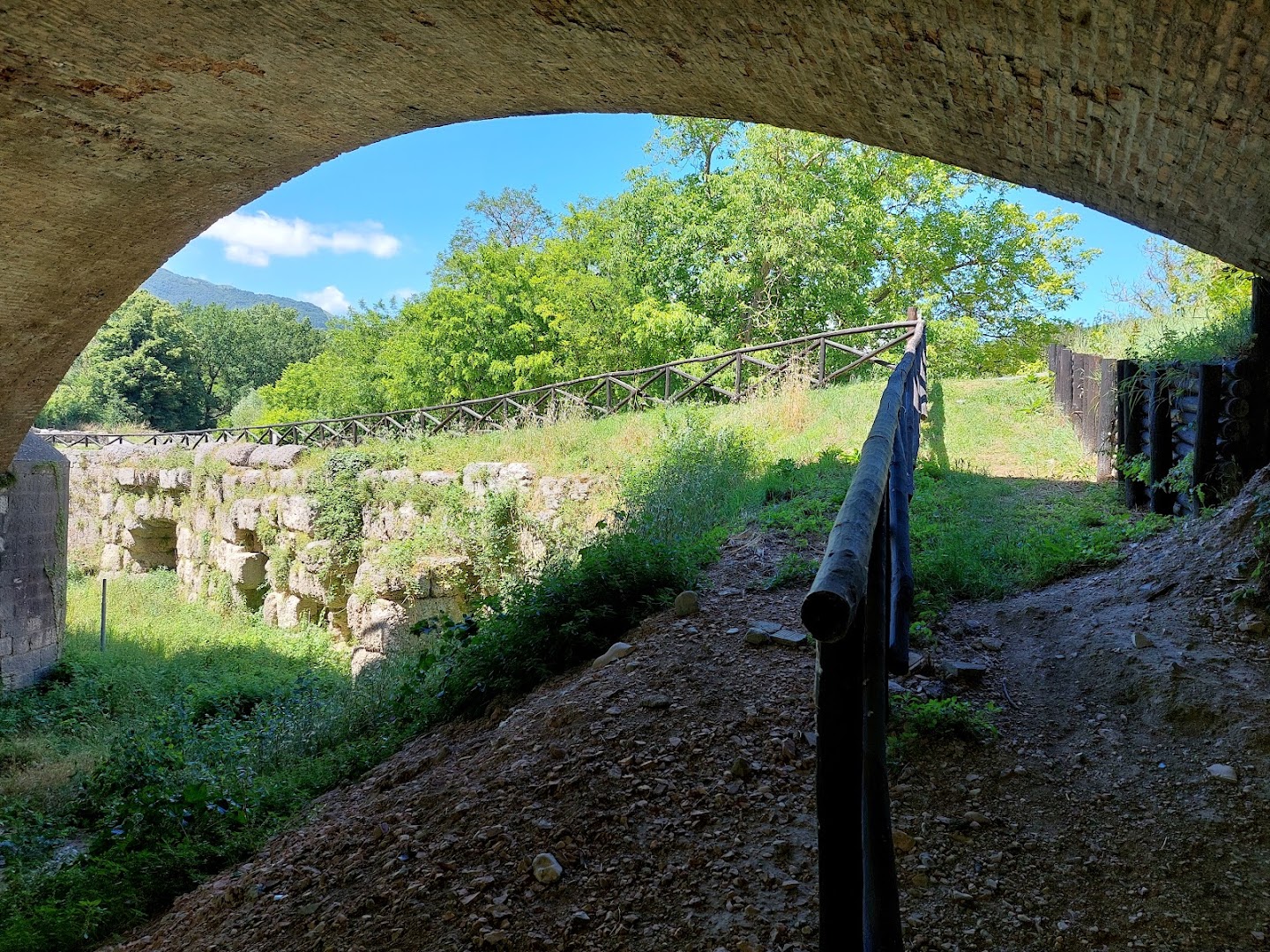 Ponte romano Mallio - Area Archeologica