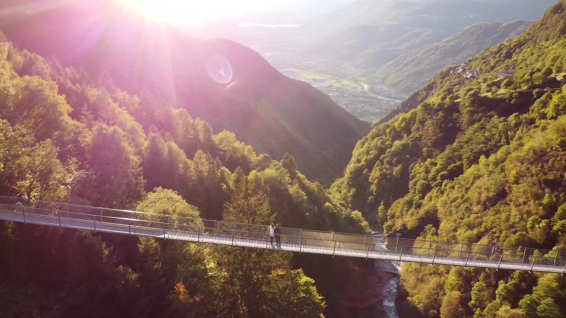Ponte Tibetano Ponte nel Cielo