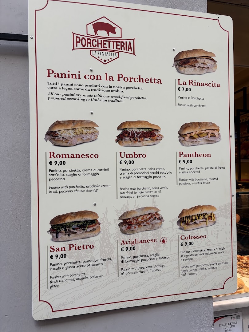 PORCHETTERIA LA RINASCITA