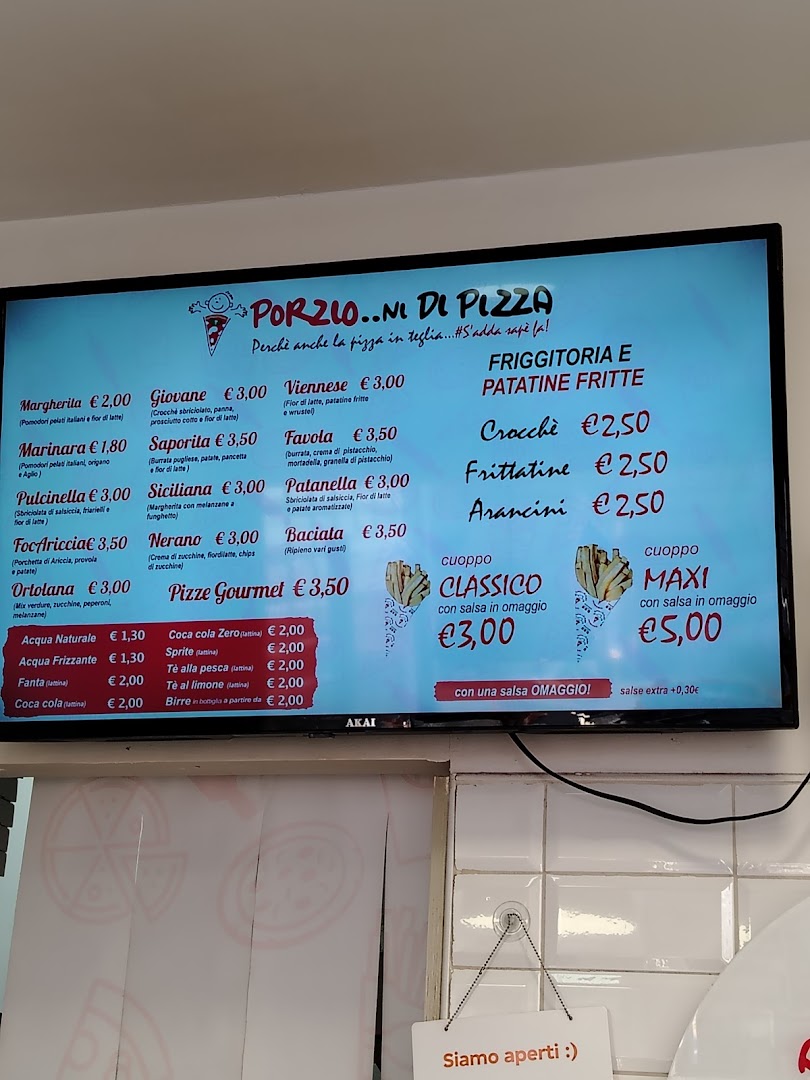 Porzio...ni di pizza Corso Umberto I