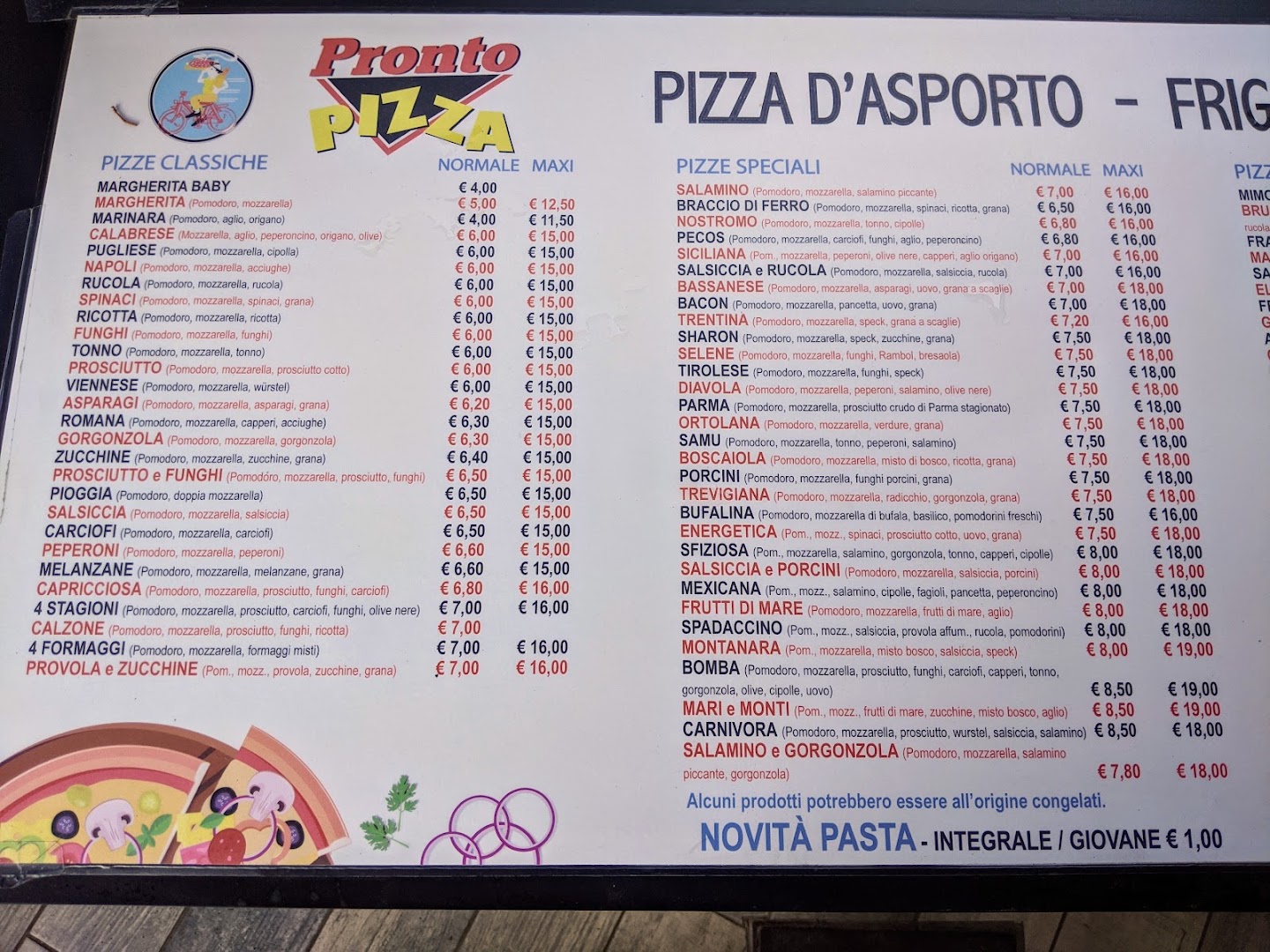 Pronto Pizza Di Potrich Denis