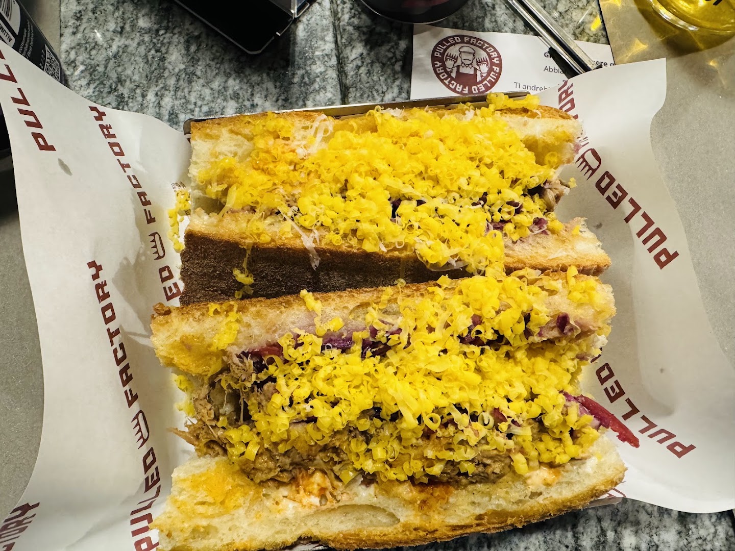 Pulled Factory | BBQ Sandwich
