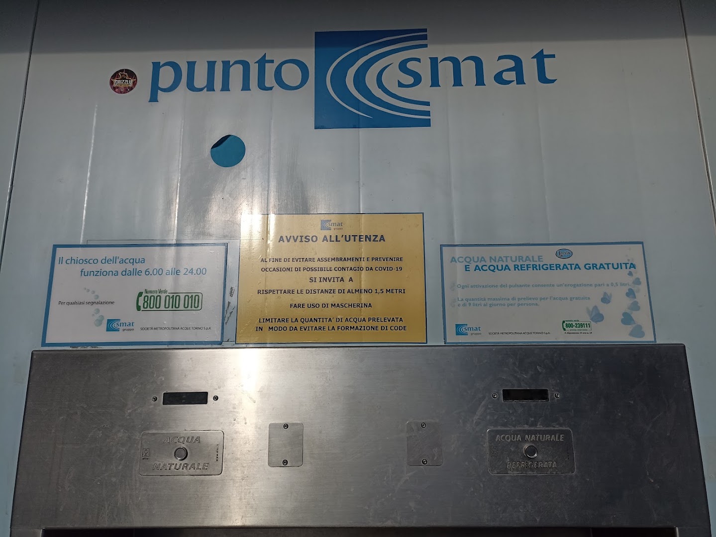Punto Acqua Smat Circoscrizione 4