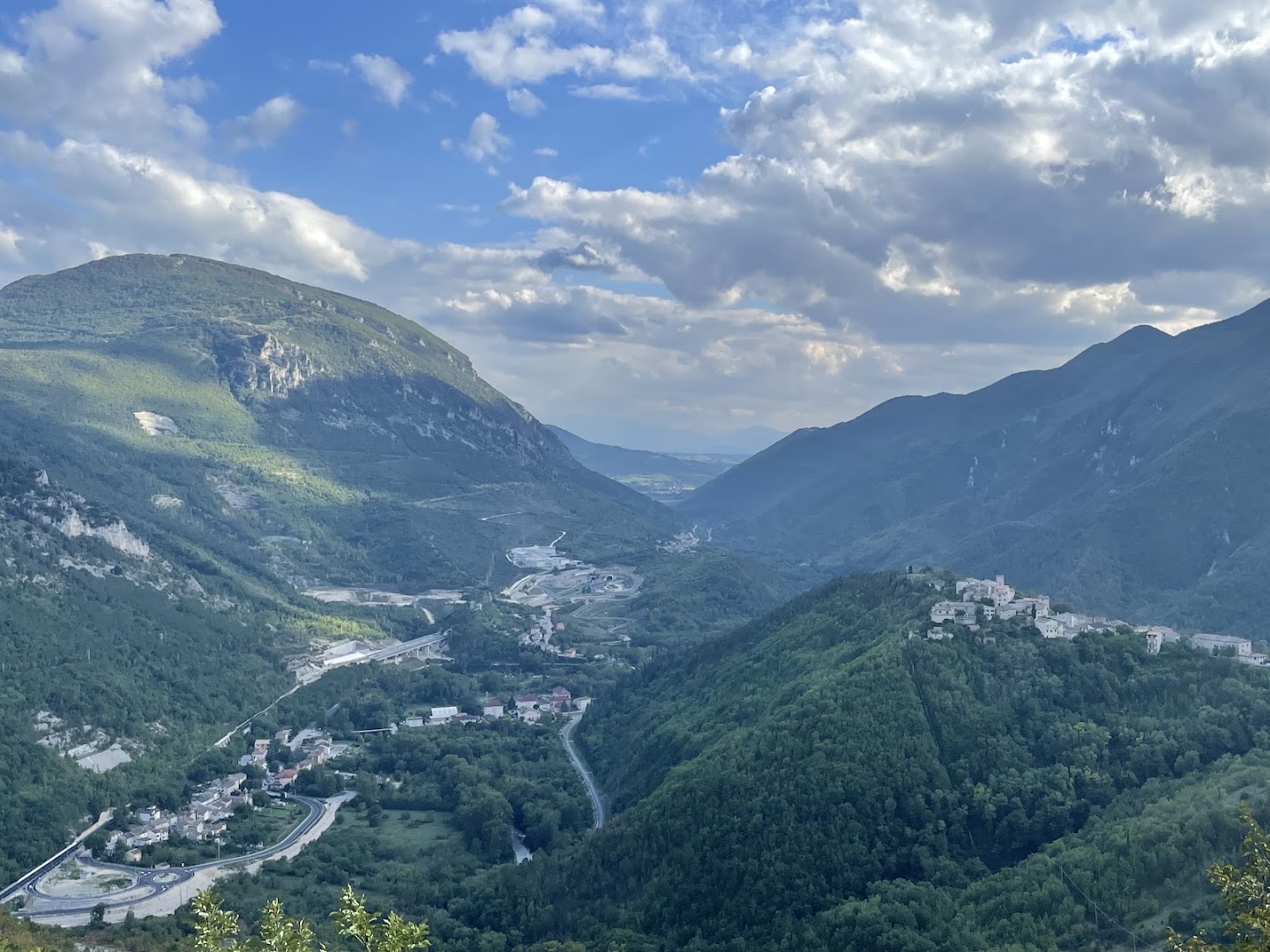 Punto panoramico di Cerqueto