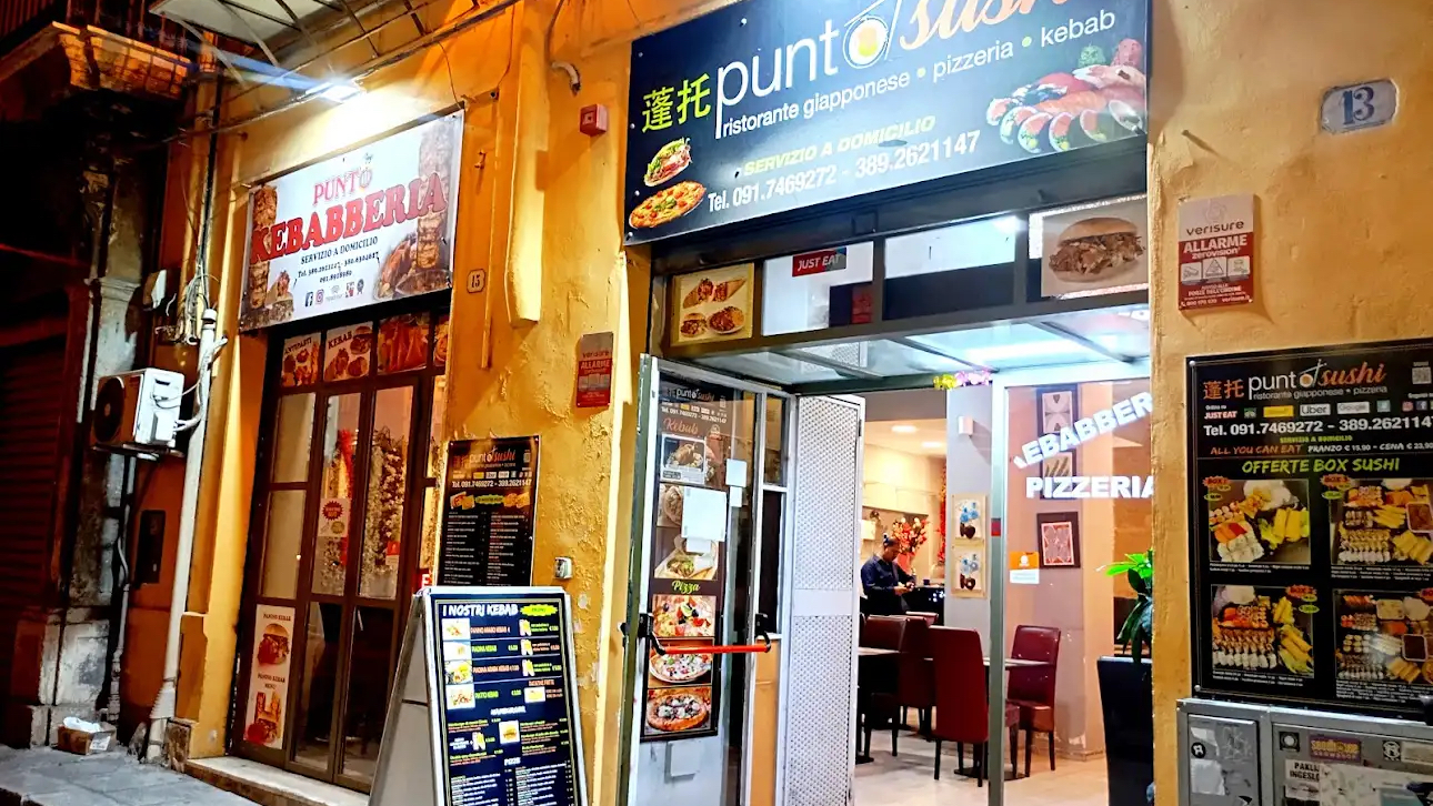 Punto sushi pizza kebab palermo/HALAL, Palermo