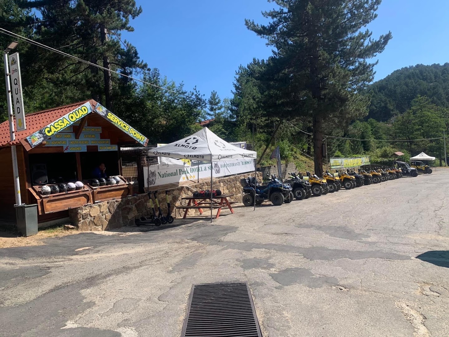 Quad atv ADVENTURE Sila Villaggio Palumbo, Cotronei