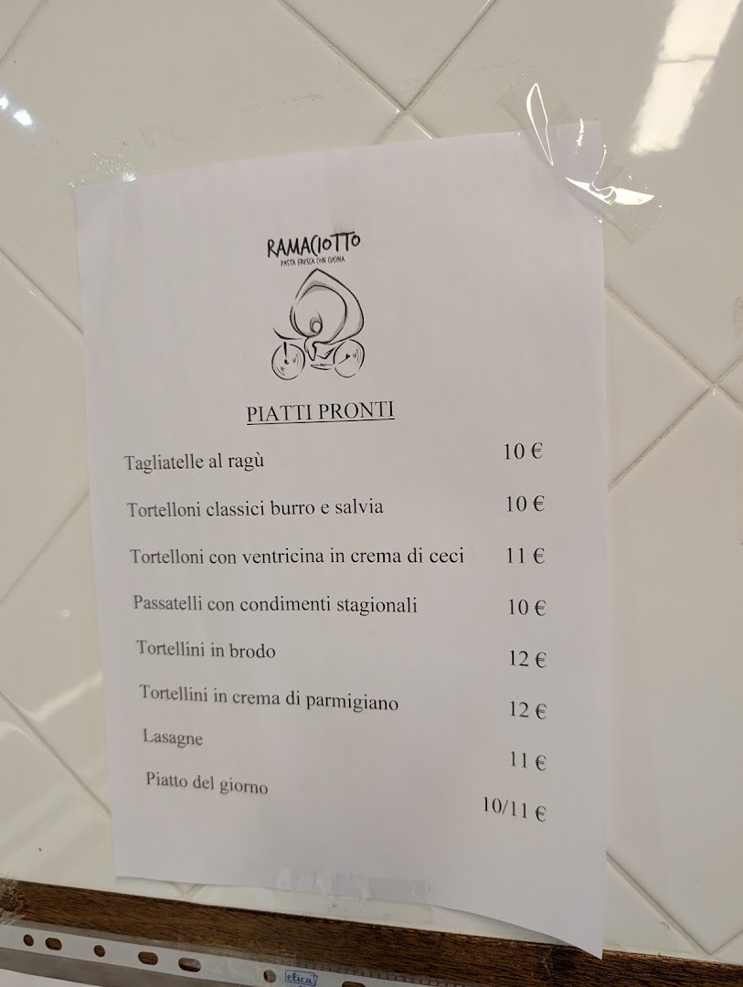 Ramaciotto pasta fresca con cucina, Bologna