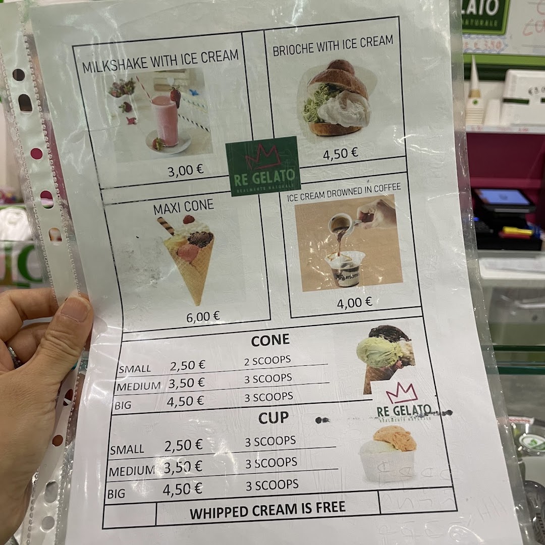 Re Gelato, Roma