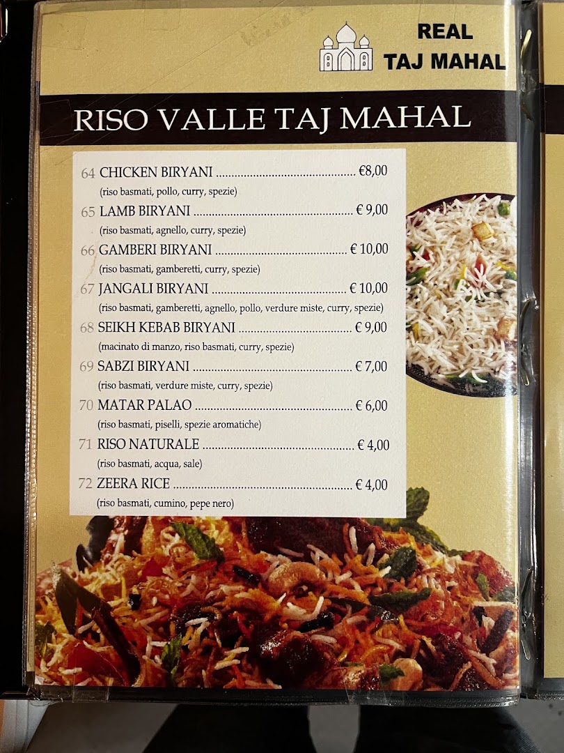 Real Taj Mahal Vicenza | Ristorante pak indiano Halal, pak indian restaurant