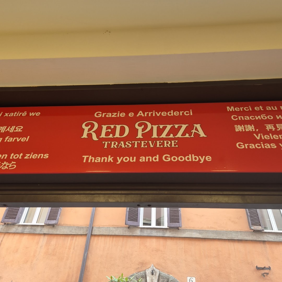 Red Pizza • Roma Trastevere