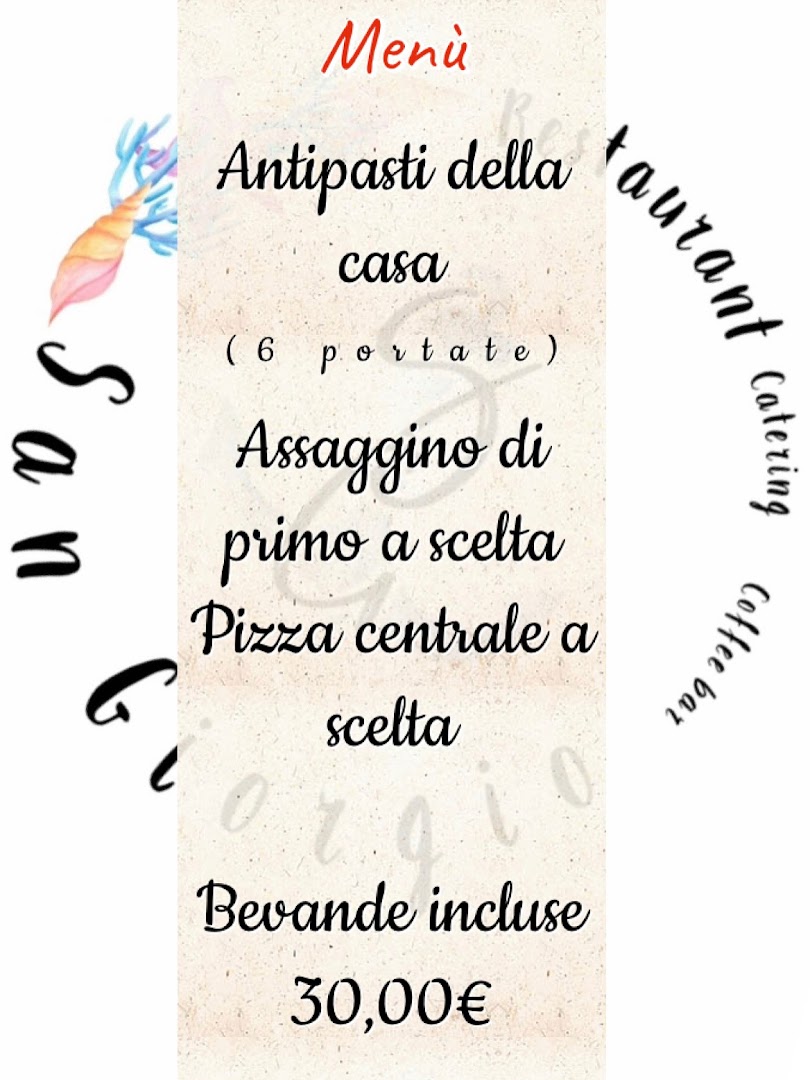 Restaurant coffee bar San Giorgio