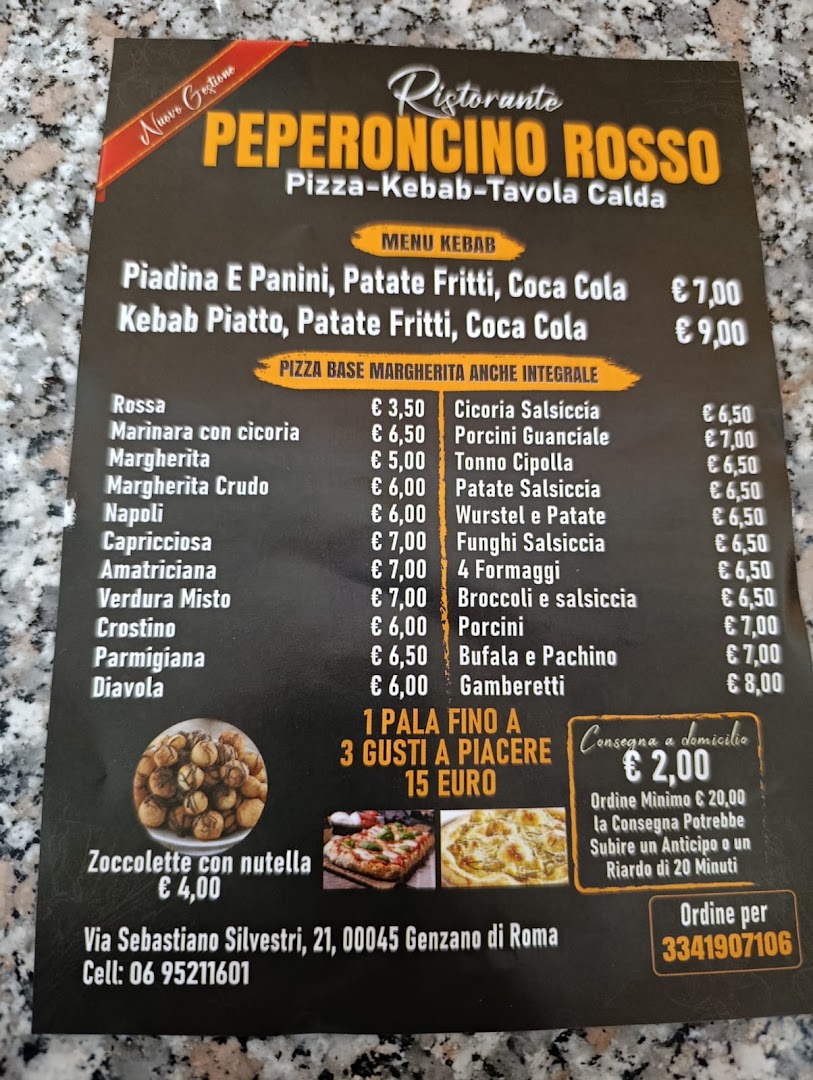Resturente peperoncino rosso