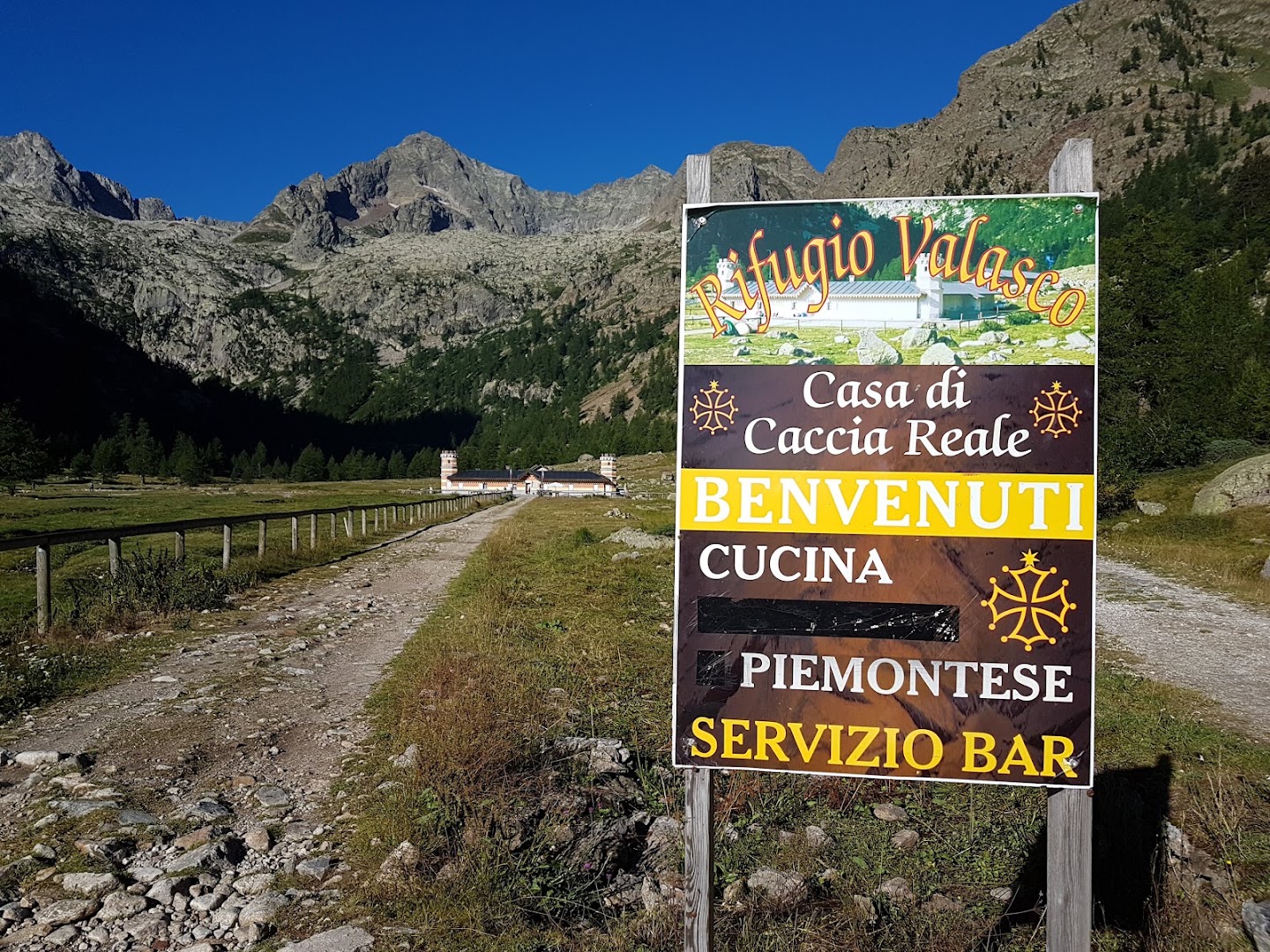 Rifugio Valasco, Valdieri