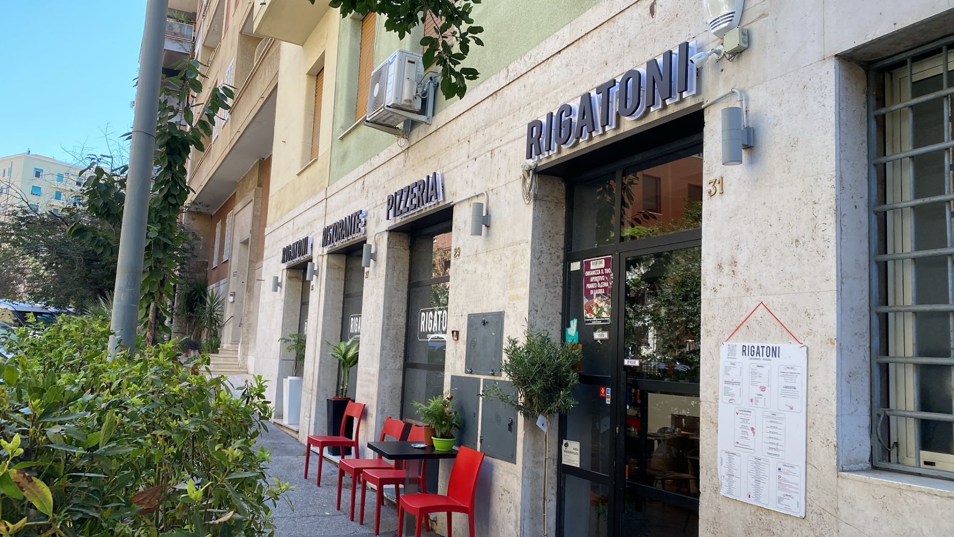 Rigatoni Ristorante Pizzeria Piazza Bologna, Roma