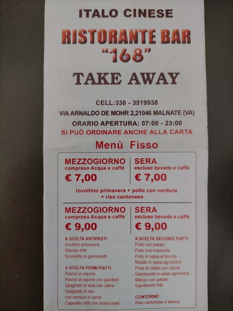 Ristorante Bar "168"