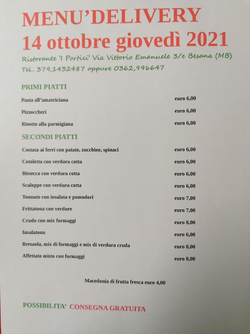 Ristorante bar I Portici