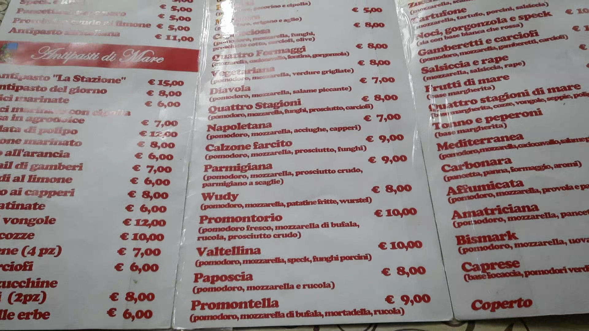 Ristorante bar pizzeria la stazione di calenella