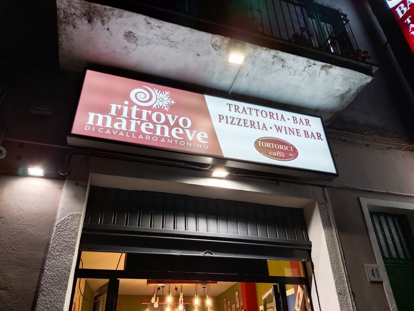 Ristorante, bar, ritrovo Mareneve.