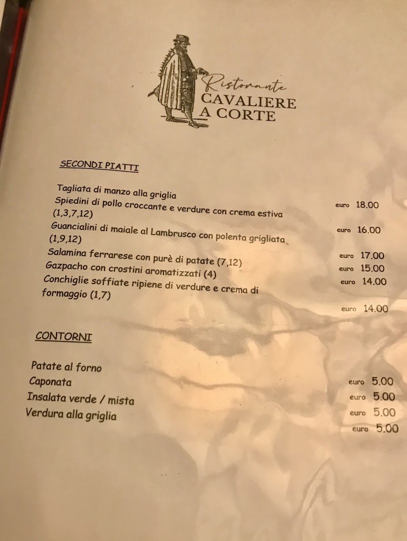 Ristorante Cavaliere a corte