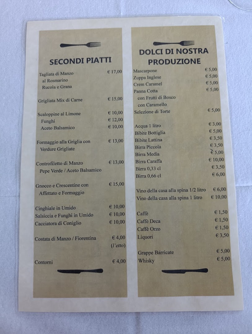 Ristorante La Staffa - Cucina Tipica Italiana e del Territorio