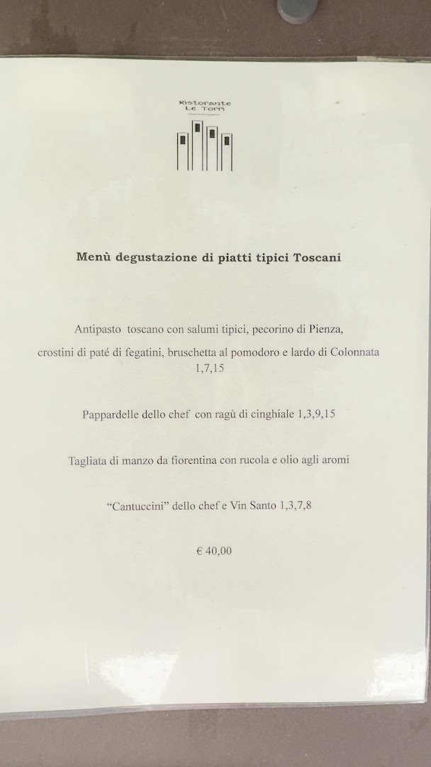 Ristorante Le torri Monteriggioni
