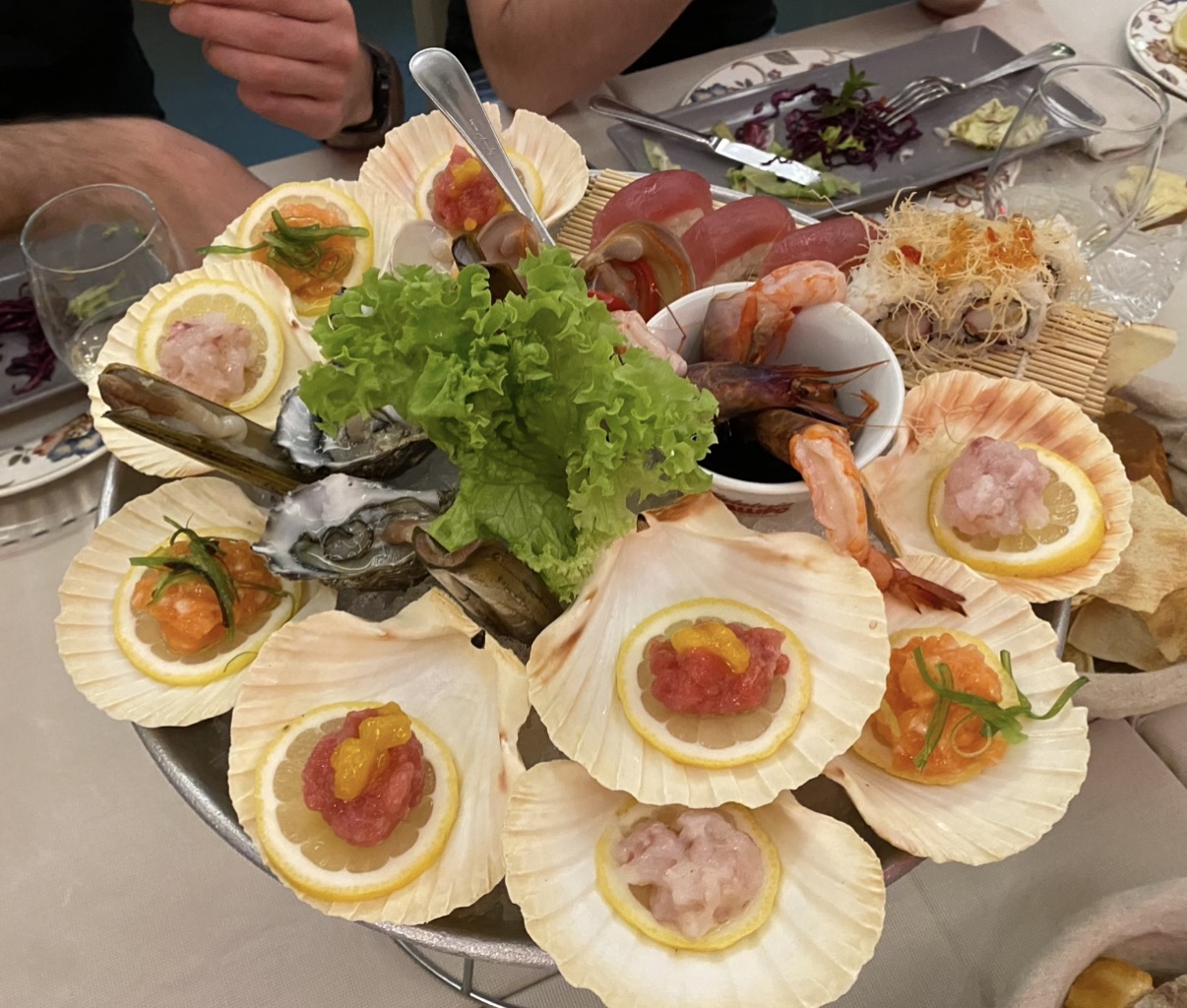 Ristorante Le Tournedos - Specialità di pesce - Menù mediterraneo