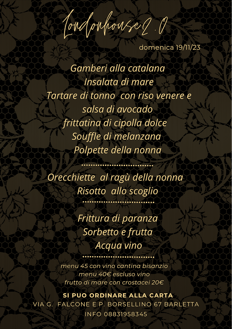 Ristorante London House 2.0 - Barletta