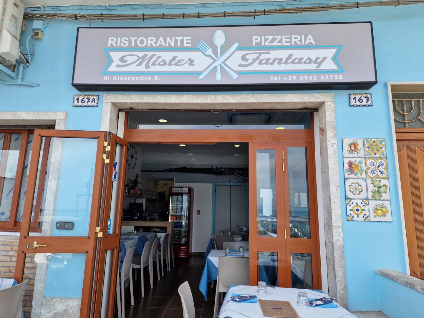 RISTORANTE MISTER FANTASY-RISTORANTE PESCE VISTA MARE GIARDINI NAXOS
