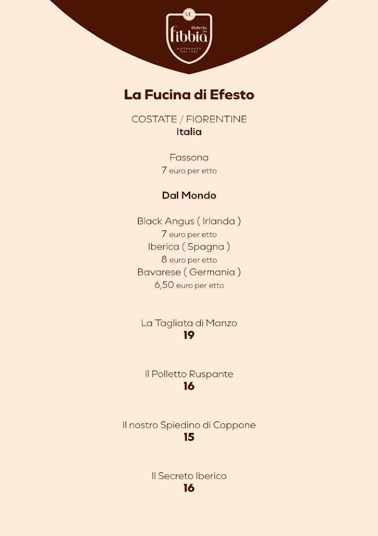 Ristorante Osteria Del Fibbia