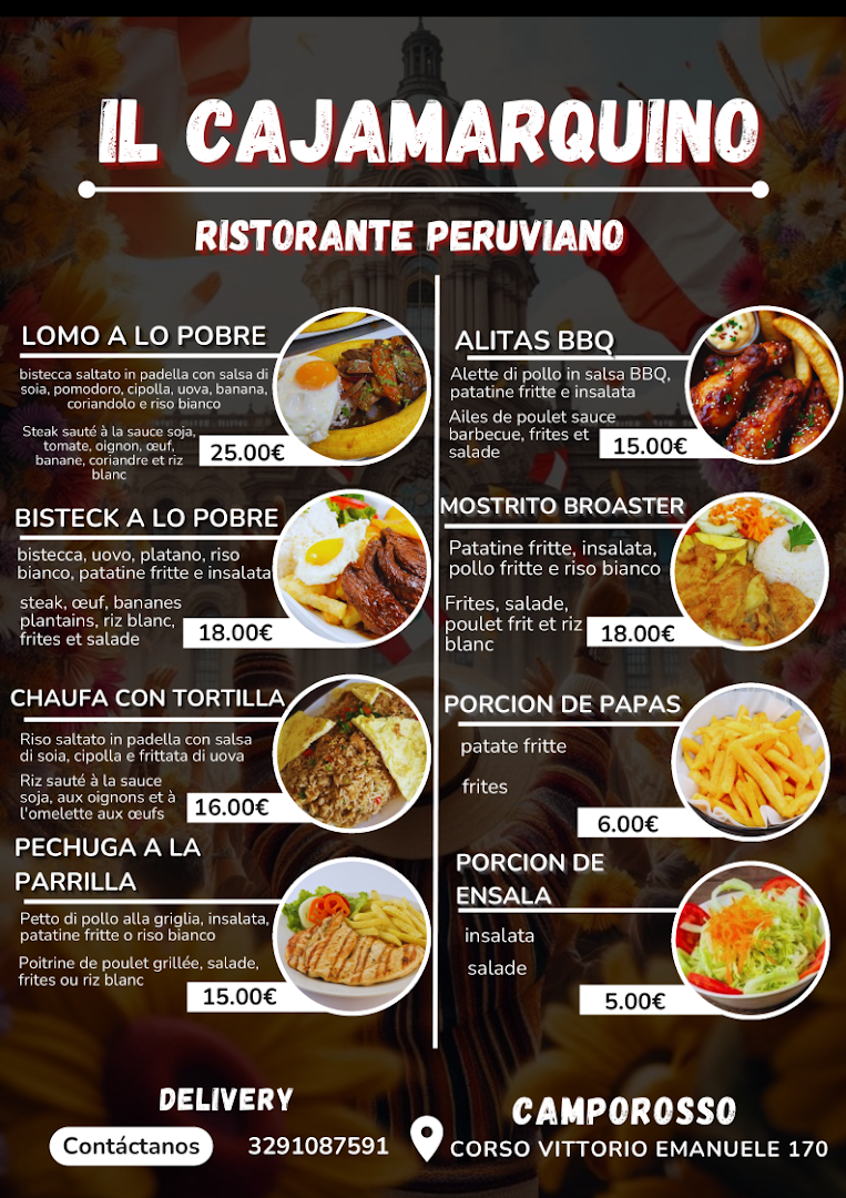RISTORANTE PERUVIANO IL CAJAMARQUINO IMPERIA
