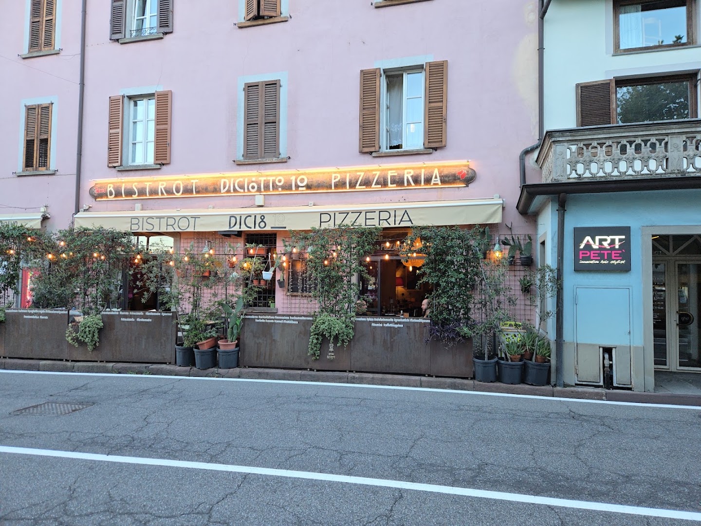 Ristorante Pizzeria Bistrot Diciotto10