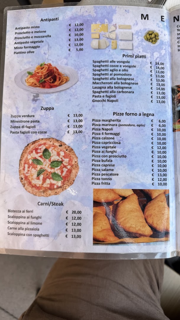 ristorante pizzeria degli scavi da Ernesto