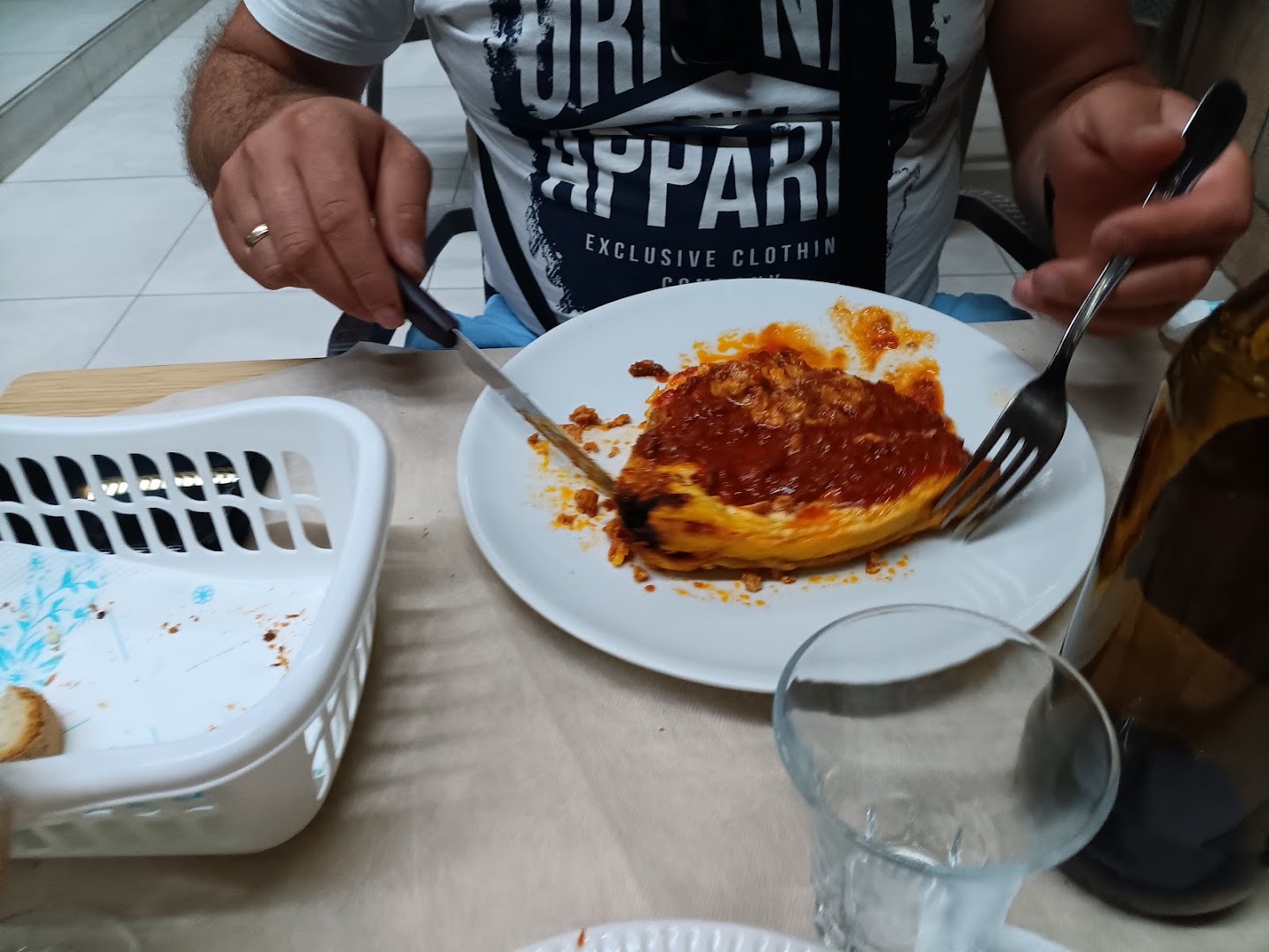 ristorante pizzeria degli scavi da Ernesto