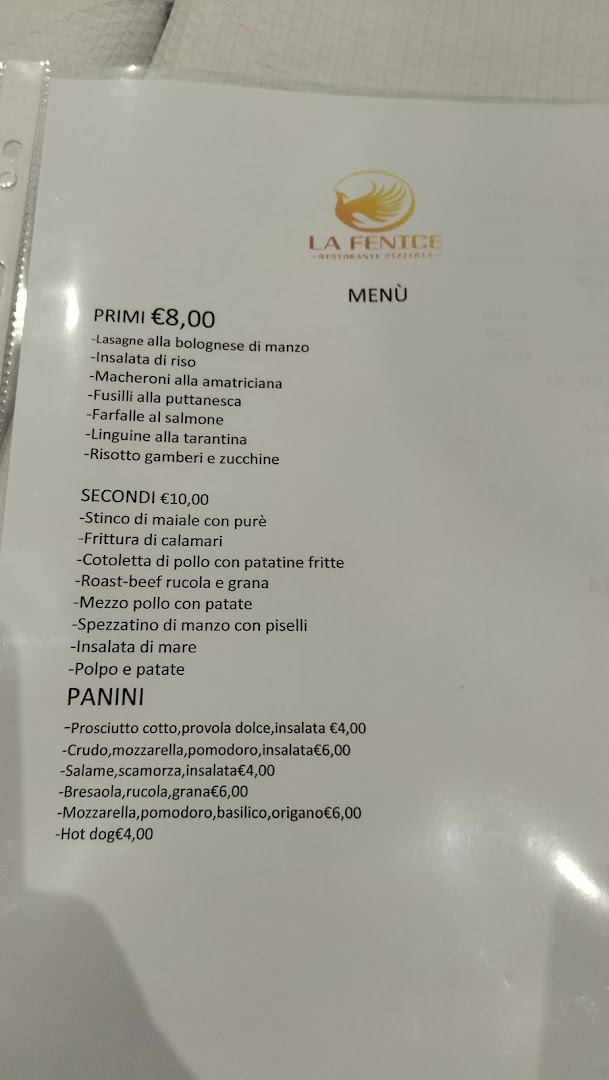 Ristorante Pizzeria LA Fenice