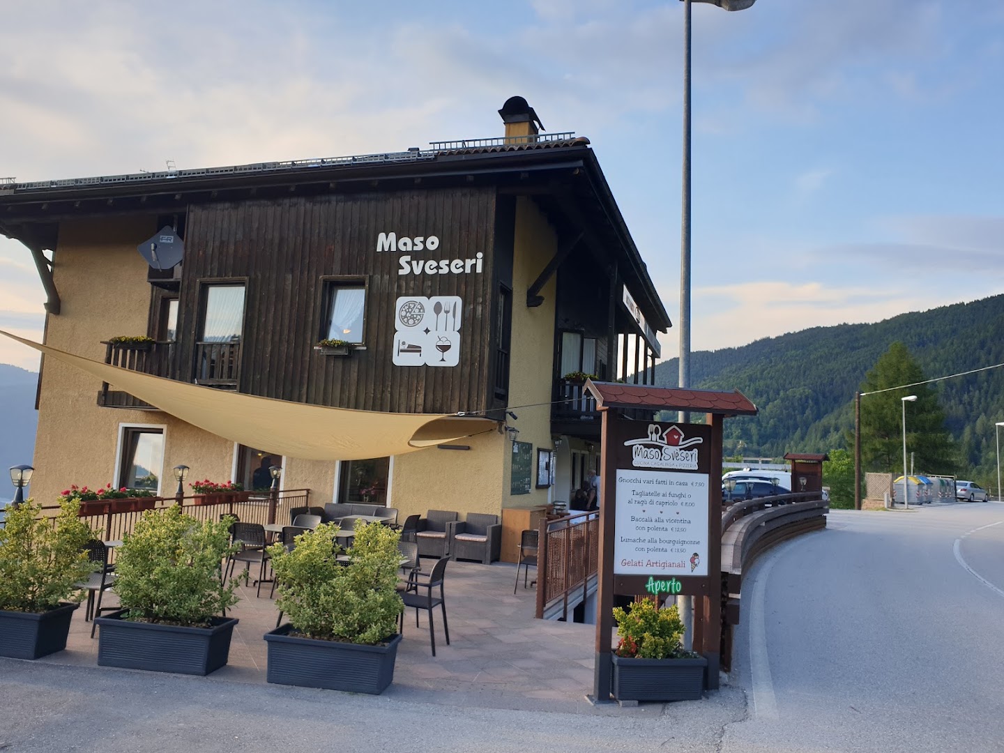 Ristorante Pizzeria Maso Sveseri, Sover